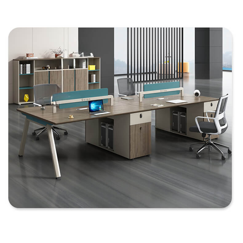Particleboard Table Stylish Particle Board Table in Brown, White, and Gray Finishes qs-153 ...