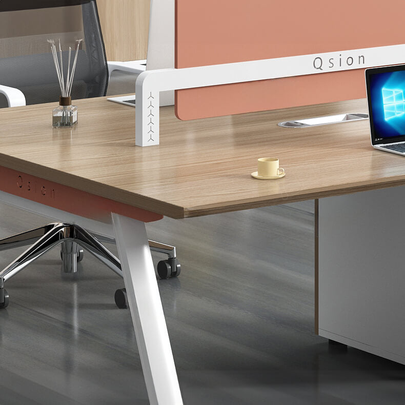 Particleboard Table Stylish Particle Board Table in Brown, White, and Gray Finishes qs-153 ...