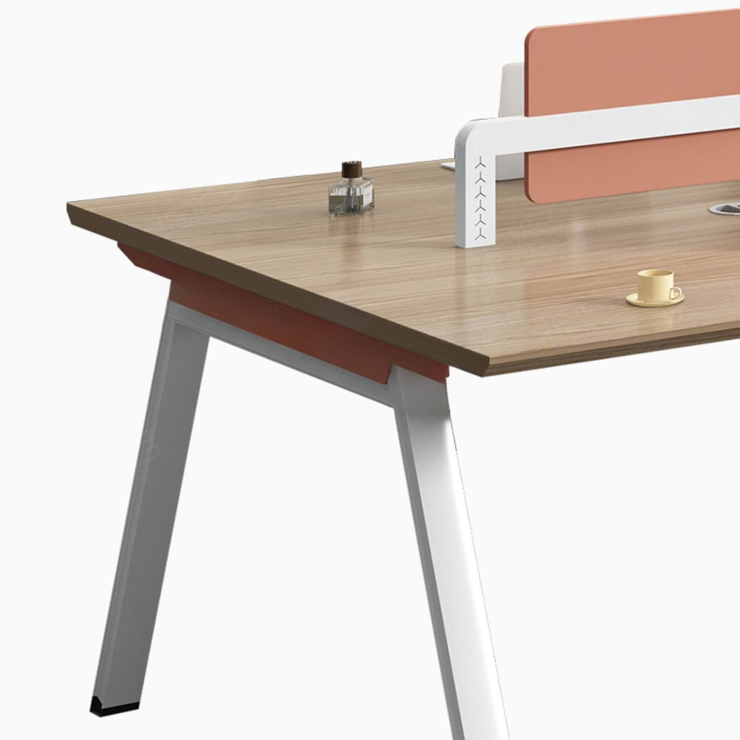 Particleboard Table Stylish Particle Board Table in Brown, White, and Gray Finishes qs-153 ...