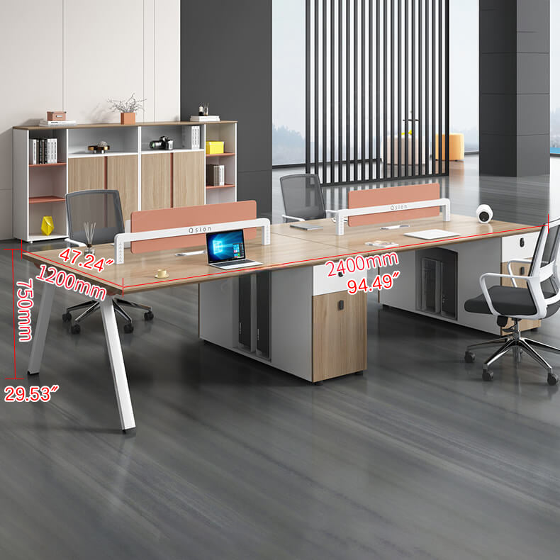 Particleboard Table Stylish Particle Board Table in Brown, White, and Gray Finishes qs-153 ...