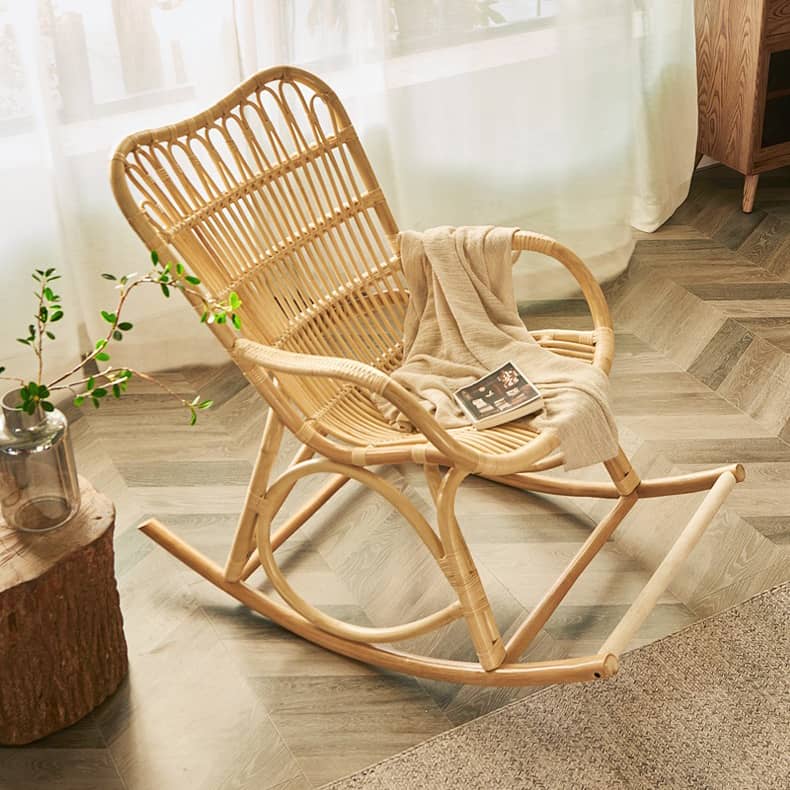 Natural Wood Rattan Chair - Stylish and Durable Seating for Your Home tzm-548