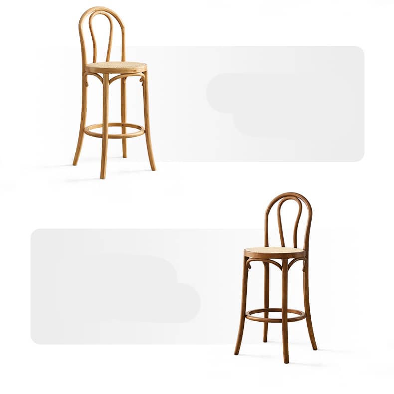Elegant Light Brown Rattan Wooden Chair - Natural Wood Accent Seating

 tzm-555