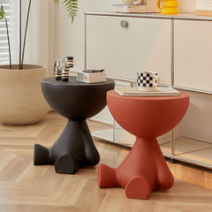 Elegant Multi-Color Tea Table: Modern Black, White, Gray, Yellow, Green, Pink, Red, and Blue Options ym-629