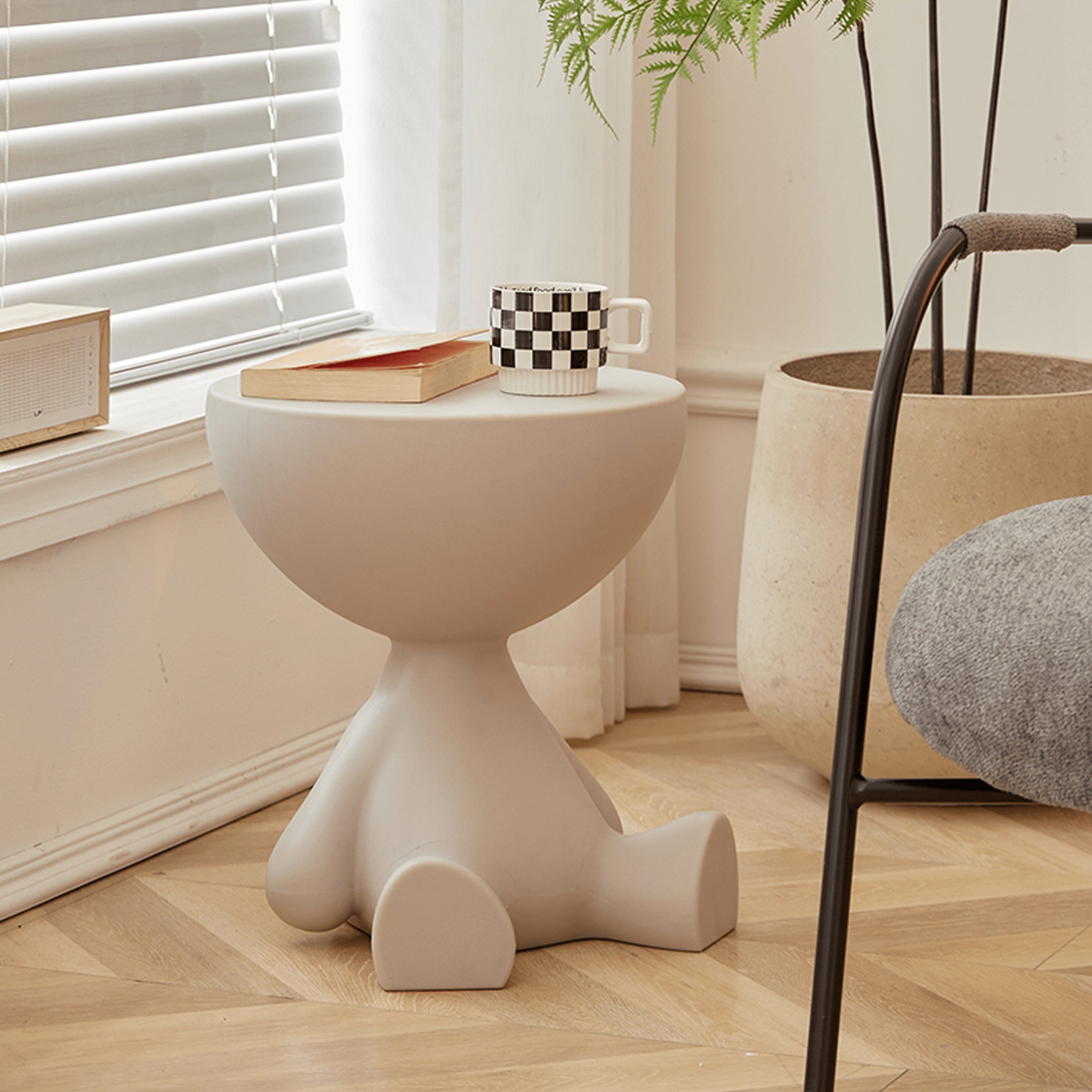 Elegant Multi-Color Tea Table: Modern Black, White, Gray, Yellow, Green, Pink, Red, and Blue Options ym-629