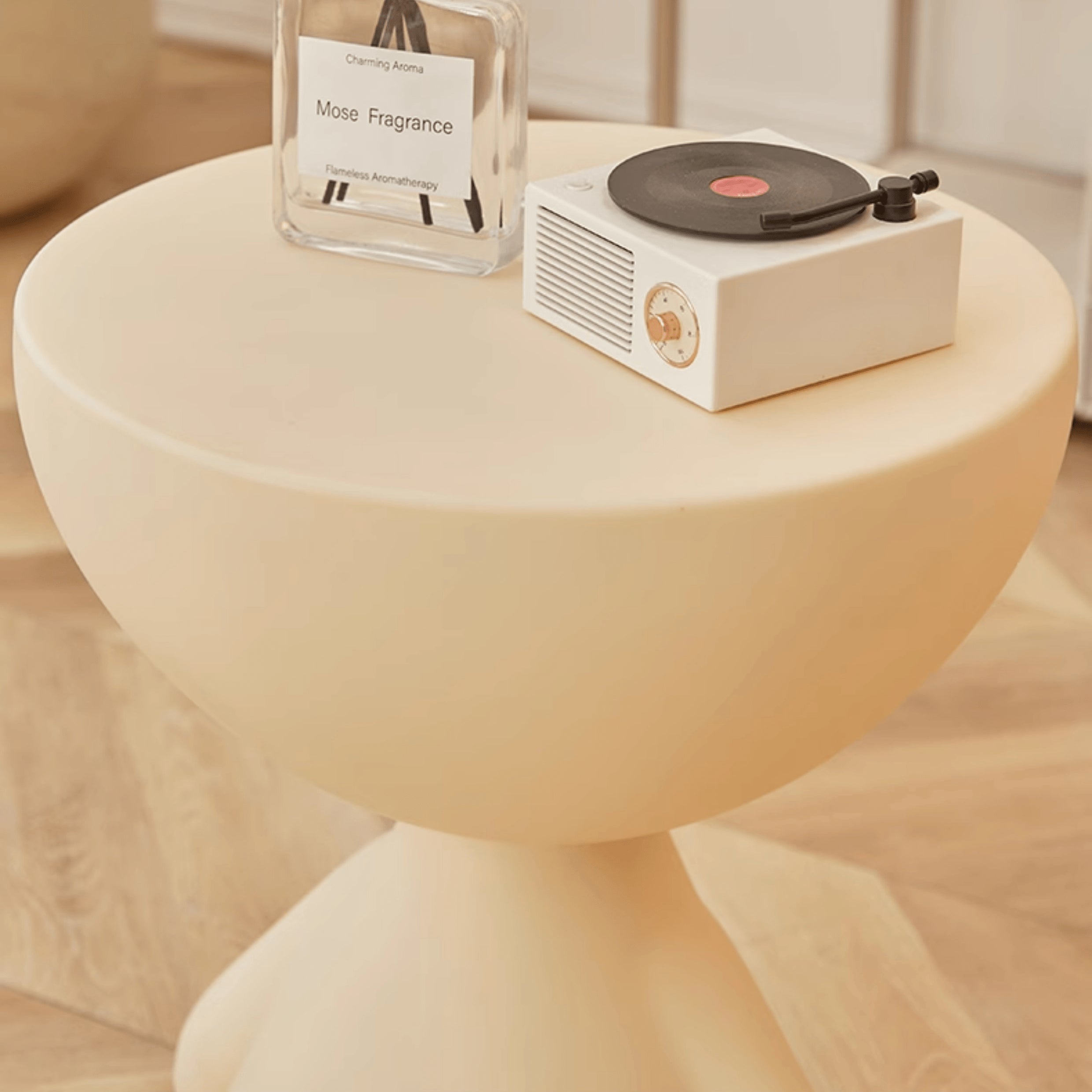 Elegant Multi-Color Tea Table: Modern Black, White, Gray, Yellow, Green, Pink, Red, and Blue Options ym-629