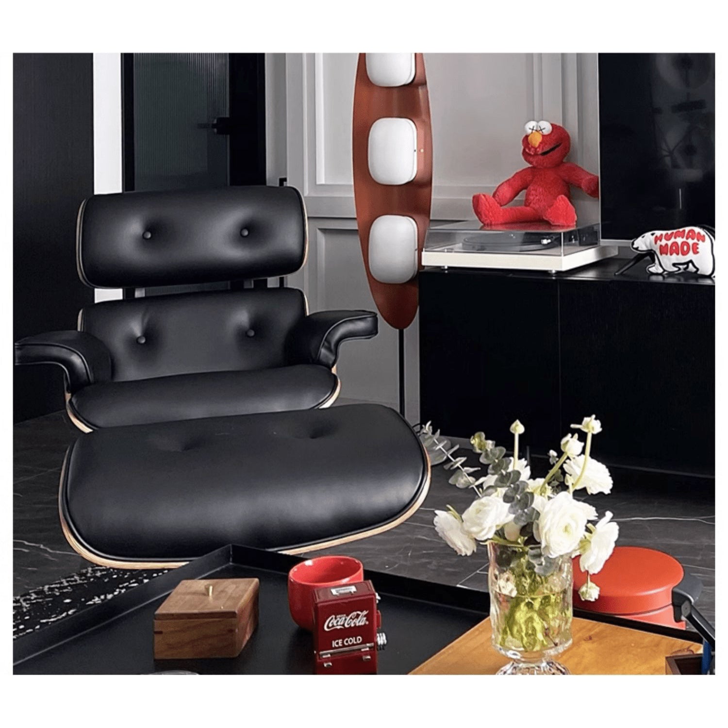 Luxurious Black PU Leather Office Chair – Ergonomic and Stylish Seating yw-203