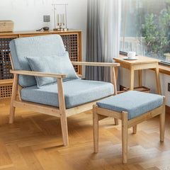 Stylish Off-White Stool - Comfort and Elegance in Gray, Green, and Blue zsjj-107